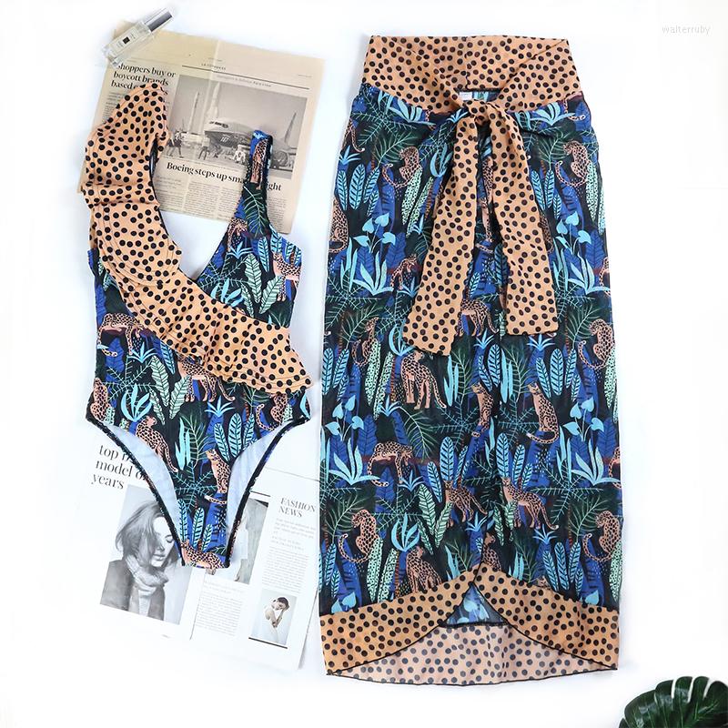 Women' Swimwear 2023 Bathing Suit Dress Ruffle Print Cover Up Sexy One Piece Woman Swimsuit With Sarong Summer Beach Monokini Women
Women' Swimwear 2023 Bathing Suit Dress Ruffle Print Cover Up Sexy One Piece Woman Swimsuit With Sarong Summer Beach Monokini Women
