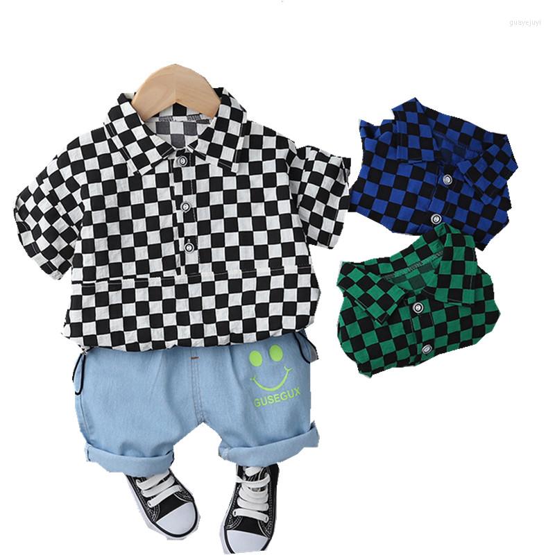 Clothing Sets Boys Wedding Party Suits Summer 1 To 5 Years Children Shirts Shorts 2pcs Outfits For Baby Kids Tracksuits Fashion, Black 
Clothing Sets Boys Wedding Party Suits Summer 1 To 5 Years Children Shirts Shorts 2pcs Outfits For Baby Kids Tracksuits Fashion, Black