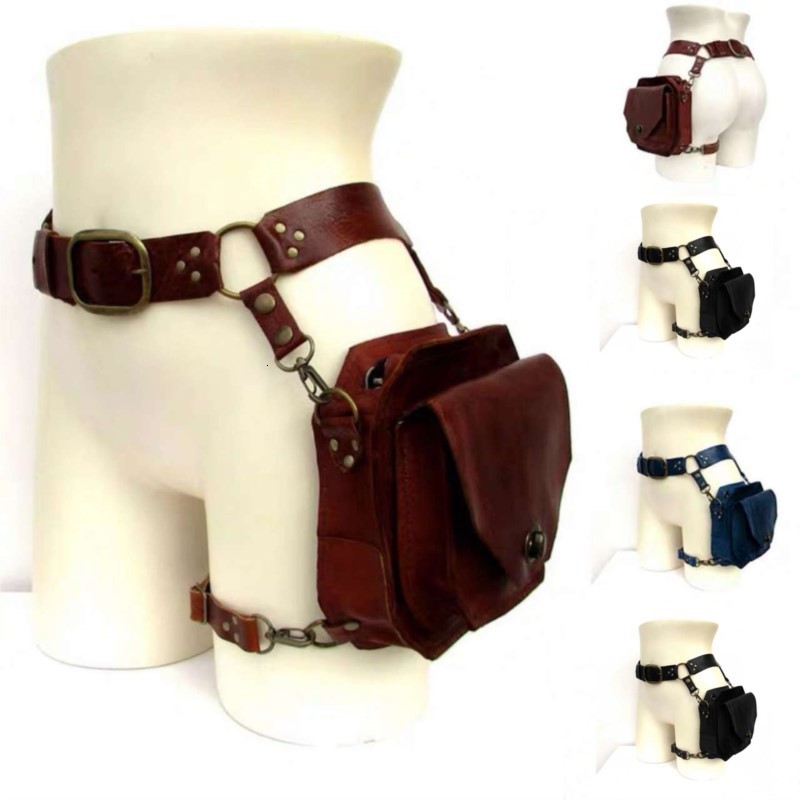 Waist Bags Steam Punk Retro PU Bag Casual Small Square Hip Packs For women's Crossbody Cross Multi-function Outdoor Leg Phone Pouch 230313, Brown
Waist Bags Steam Punk Retro PU Bag Casual Small Square Hip Packs For women's Crossbody Cross Multi-function Outdoor Leg Phone Pouch 230313, Brown