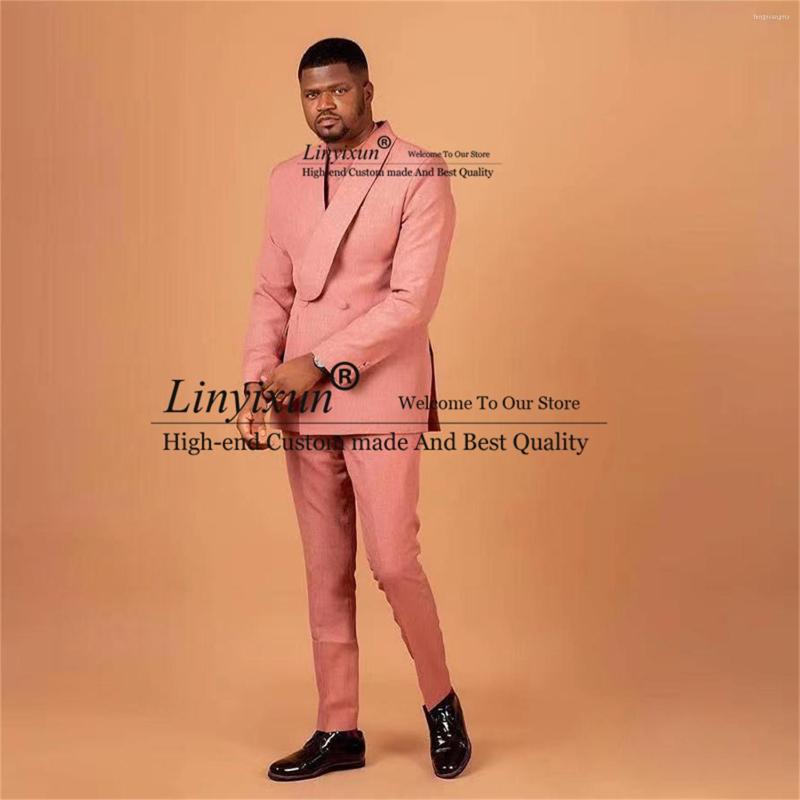 Men's Suits Pink Slim Fit Men Double Breasted Shawl Lapel Groom Wedding Tuxedos 2 Pieces Jacket Pants Set Groomsmen Prom Paty Blazer, Yellow
Men's Suits Pink Slim Fit Men Double Breasted Shawl Lapel Groom Wedding Tuxedos 2 Pieces Jacket Pants Set Groomsmen Prom Paty Blazer, Yellow