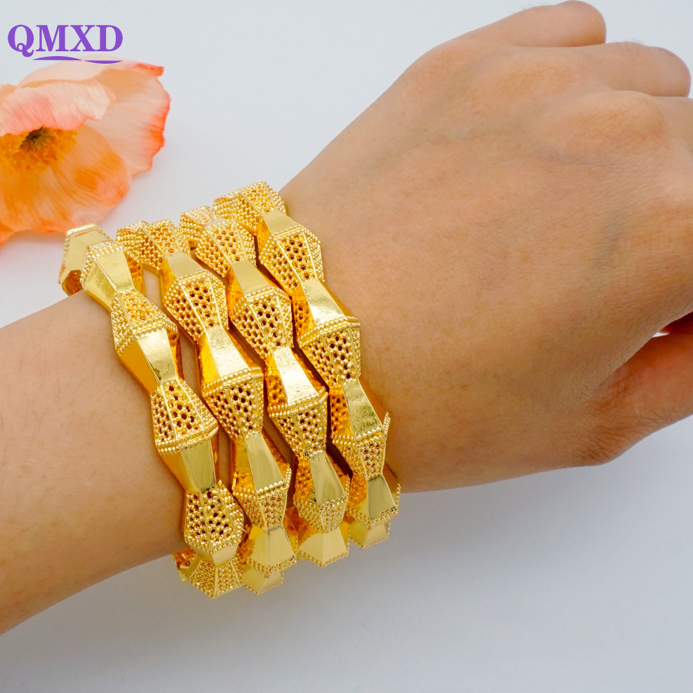Bangle Luxury Ethiopian Gold Color Bangles For African Women Indian Middle Eastern Dubai Jewelry Bracelets Brazilian Bangles 230313
Bangle Luxury Ethiopian Gold Color Bangles For African Women Indian Middle Eastern Dubai Jewelry Bracelets Brazilian Bangles 230313