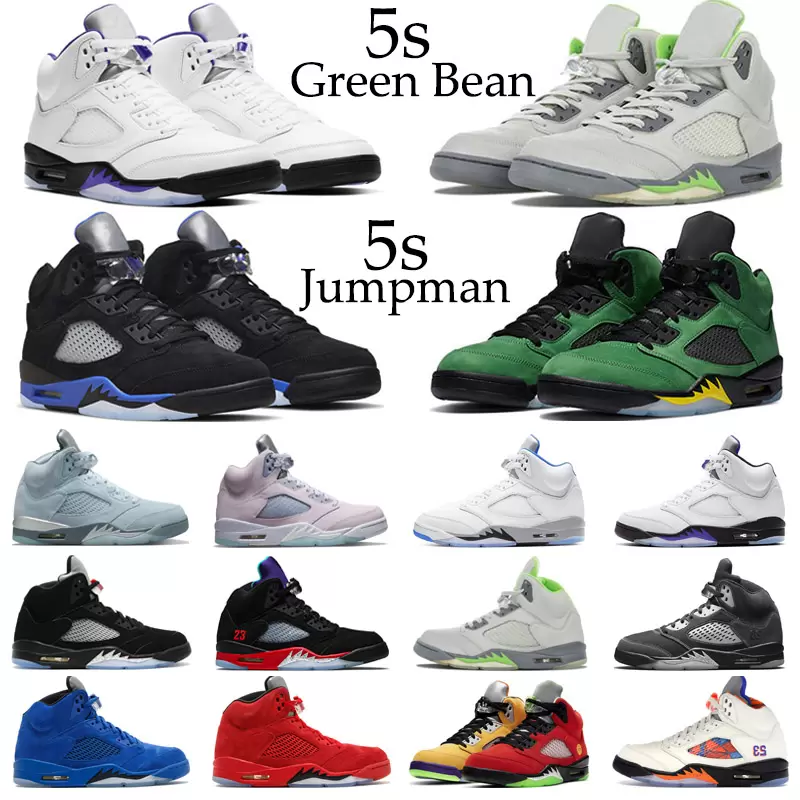 Newest 5s Concord Men Basketball Shoes Jumpman 5 Green Bean Easter Blue Bird Raging Red Racer Blue Oreo Anthracite Mens Trainers Sport LrH, 45
Newest 5s Concord Men Basketball Shoes Jumpman 5 Green Bean Easter Blue Bird Raging Red Racer Blue Oreo Anthracite Mens Trainers Sport LrH, 45