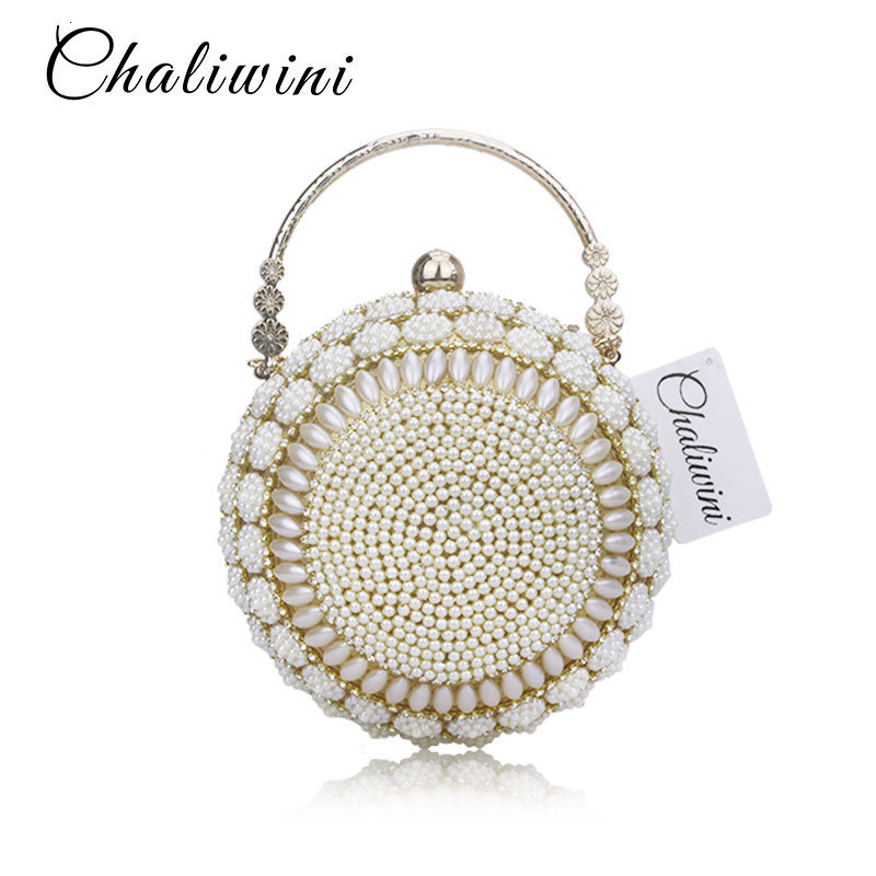 Evening Bags Chaliwini Women s Pearl Beaded Beads Clutch Handmade Wedding Glod Silver Quality Assurance 230313, White
Evening Bags Chaliwini Women s Pearl Beaded Beads Clutch Handmade Wedding Glod Silver Quality Assurance 230313, White