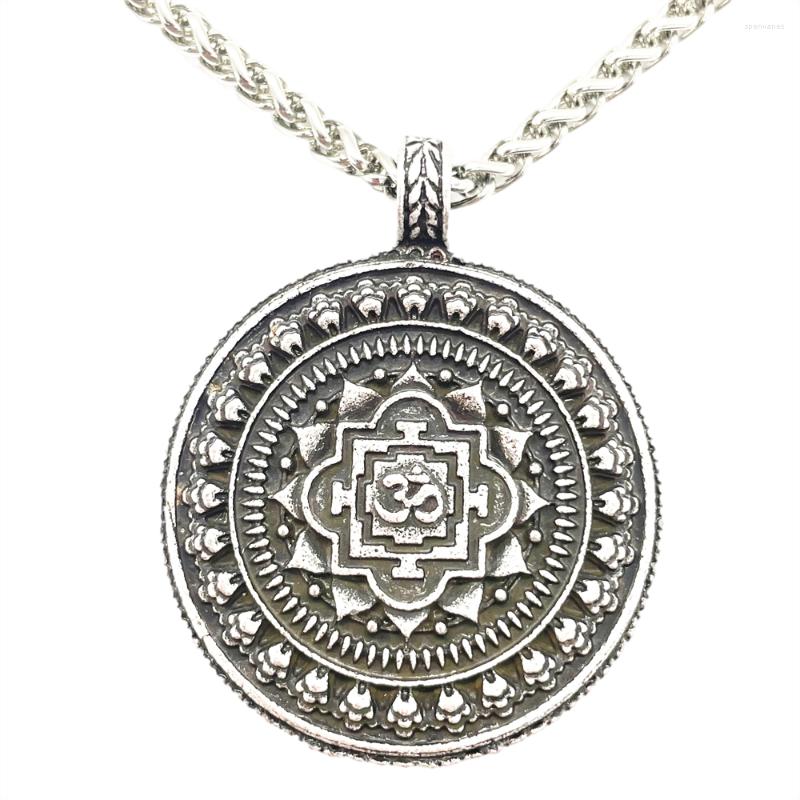 Chains Nostalgia Mandala Pendant Buddhist Lotus Flower Om Yoga Necklace Chakra Buddha Geometry Jewelry
Chains Nostalgia Mandala Pendant Buddhist Lotus Flower Om Yoga Necklace Chakra Buddha Geometry Jewelry