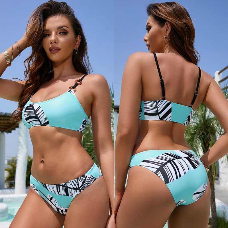 Monokinis Designer Luxury 2023 New Women' Split Beach Wrap Skirt Three-piece Sexy Swimwear Slim Fit High Slim Holiday Swimwear, Sky blue three piece set
Monokinis Designer Luxury 2023 New Women' Split Beach Wrap Skirt Three-piece Sexy Swimwear Slim Fit High Slim Holiday Swimwear, Sky blue three piece set