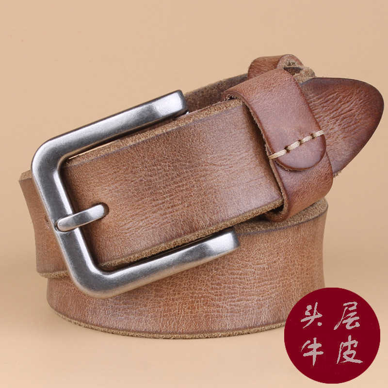 Waist Chain Belts Buckles Men's Women's Belt men's Korean version leisure top leather needle buckle belt young men's belt, Black
Waist Chain Belts Buckles Men's Women's Belt men's Korean version leisure top leather needle buckle belt young men's belt, Black