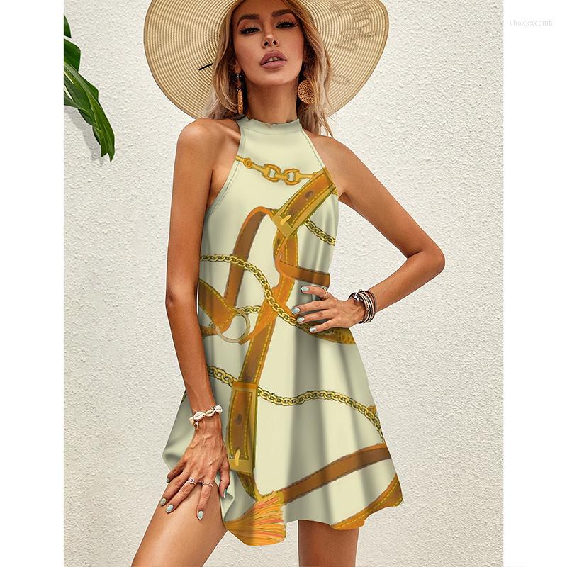 Casual Dresses Ladies Dress 2023 Summer Sleeveless Shoulder Hollow Street High Print Beach Sundress Slim Sexy For Women, Dya4
Casual Dresses Ladies Dress 2023 Summer Sleeveless Shoulder Hollow Street High Print Beach Sundress Slim Sexy For Women, Dya4