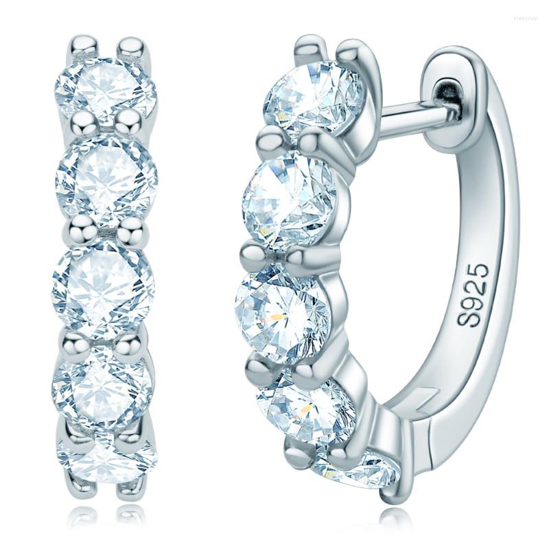 Hoop Earrings M-JAJA Moissanite Loop Earring D Color 925 Sterling Sliver Plated With 18k White Gold For Women Sparkling Fine Jewelry
Hoop Earrings M-JAJA Moissanite Loop Earring D Color 925 Sterling Sliver Plated With 18k White Gold For Women Sparkling Fine Jewelry