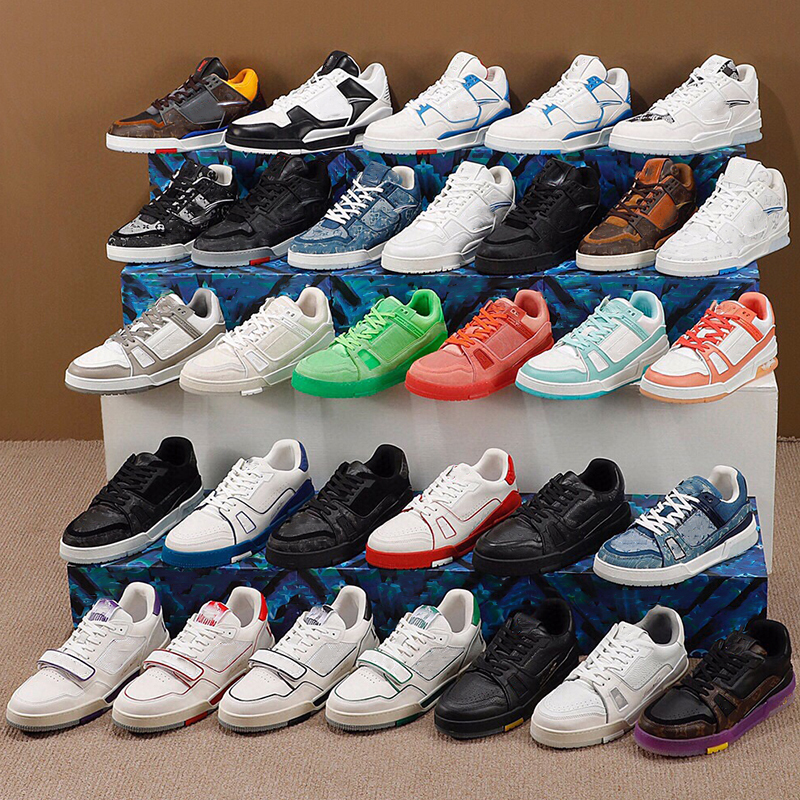 Designer Luxurys Virgil Trainer Casual Shoes Catwalk Model Men Womens Natural Green Grey Black Purple Bread Shoes Sneakers Sports Monogram Flowers 408 Trainers, Colour# 17
Designer Luxurys Virgil Trainer Casual Shoes Catwalk Model Men Womens Natural Green Grey Black Purple Bread Shoes Sneakers Sports Monogram Flowers 408 Trainers, Colour# 17