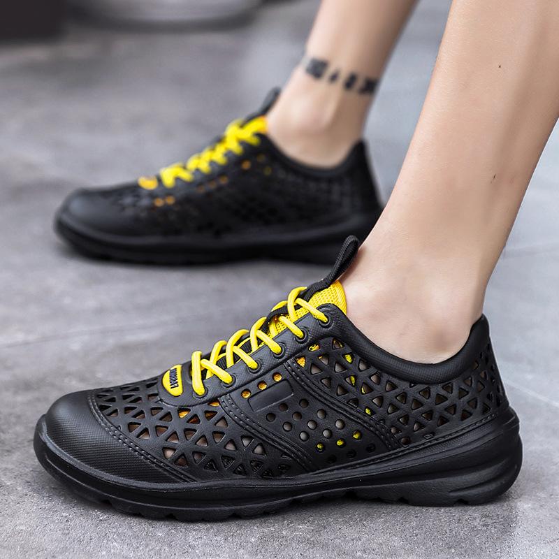 Sandals Summer Men's Lace Up Garden Hollow Breathable EVA Beach Wading Shoes Soft Outdoor Walking Casual ShoesSandals, White
Sandals Summer Men's Lace Up Garden Hollow Breathable EVA Beach Wading Shoes Soft Outdoor Walking Casual ShoesSandals, White