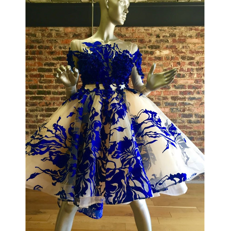 A-Line Homecoming Dresses Short Sheer Neck Sexy Long Sleeve Knee Length Cocktail Party Dresses Lace Royal Blue Graduation for Prom Dresses, Black
A-Line Homecoming Dresses Short Sheer Neck Sexy Long Sleeve Knee Length Cocktail Party Dresses Lace Royal Blue Graduation for Prom Dresses, Black