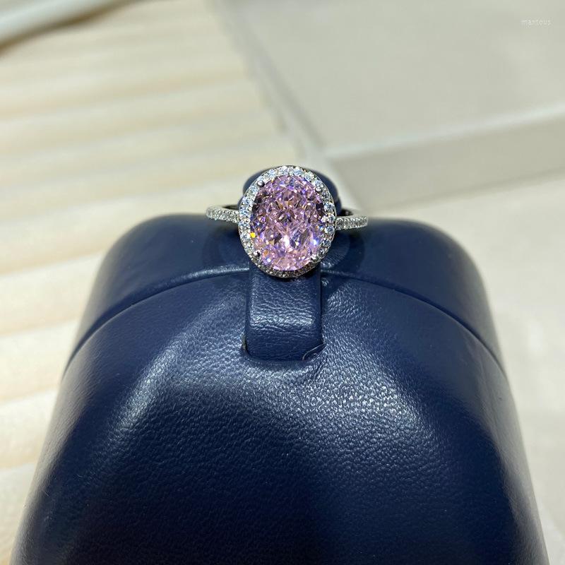 Cluster Rings 2023 High Quality Fashion S925 Silver Ring Oval Zircon Suitable For Couple Gifts
Cluster Rings 2023 High Quality Fashion S925 Silver Ring Oval Zircon Suitable For Couple Gifts
