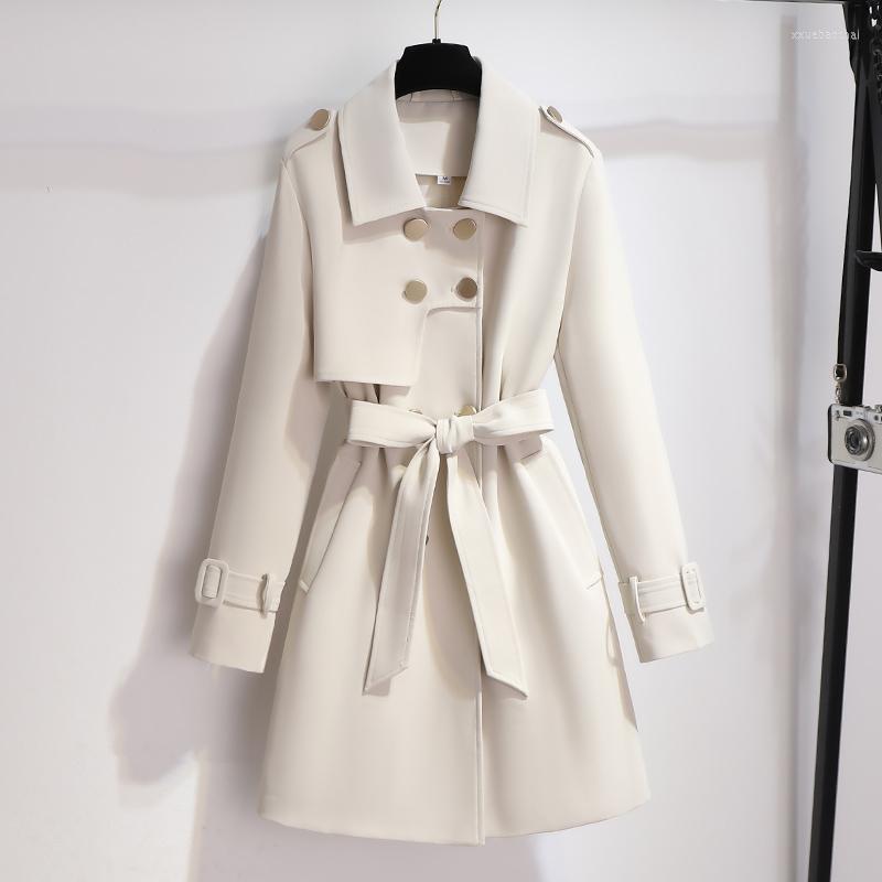 Women' Trench Coats 2023 Fashion Autumn Women Coat Mid-long British Style Windbreaker Female Double Breasted Outerwear Overcoat Tops, Beige
Women' Trench Coats 2023 Fashion Autumn Women Coat Mid-long British Style Windbreaker Female Double Breasted Outerwear Overcoat Tops, Beige