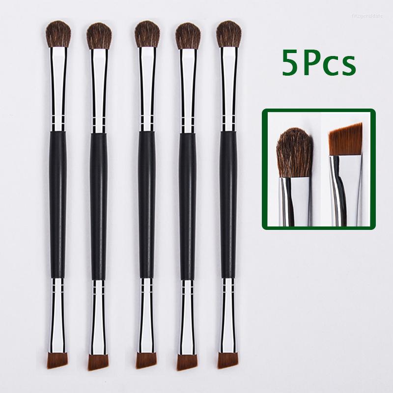 Makeup Brushes Pro 5pcs Eye Kit Double Headed Shadow Halo Dye Brush Thin Line Eyeliner Portable Beauty Make Up Tools
Makeup Brushes Pro 5pcs Eye Kit Double Headed Shadow Halo Dye Brush Thin Line Eyeliner Portable Beauty Make Up Tools