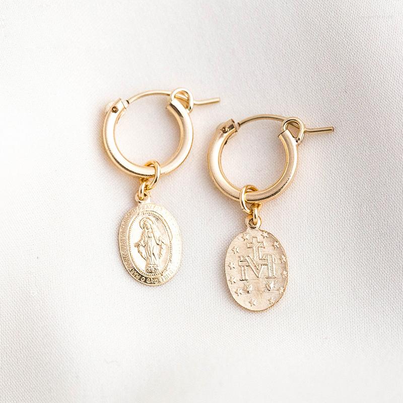 Hoop Earrings Gold Filled Coins 15MM Handmade Jewelry Brincos Minimalism Oorbellen Pendientes For Women
Hoop Earrings Gold Filled Coins 15MM Handmade Jewelry Brincos Minimalism Oorbellen Pendientes For Women