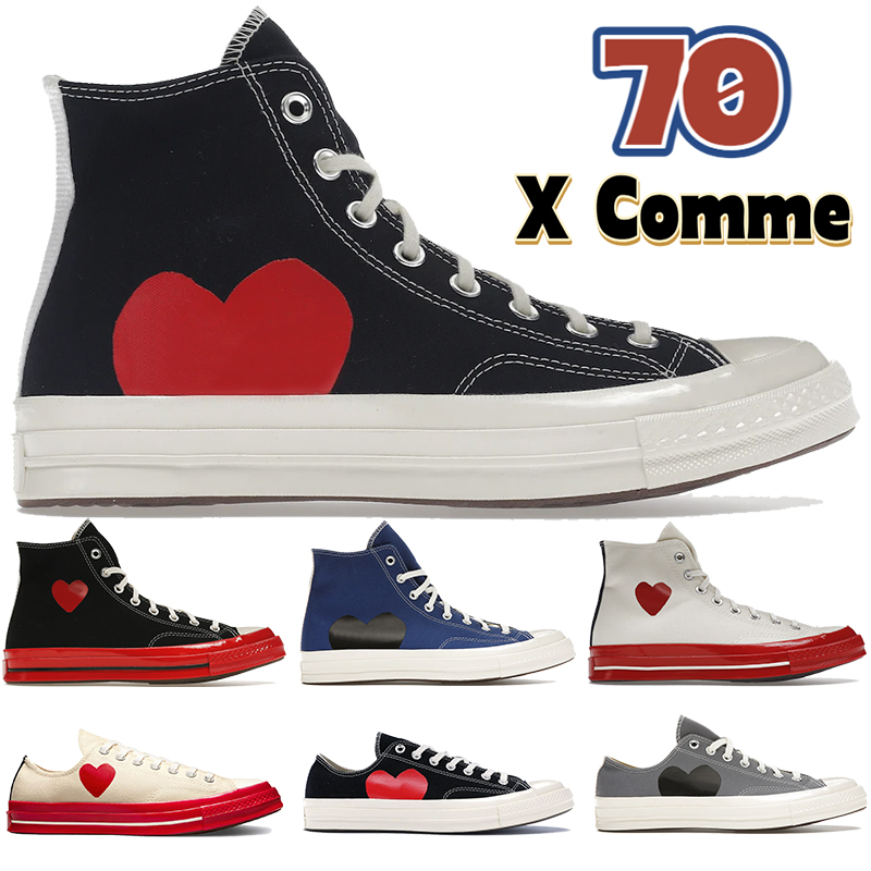 Luxury mens casual shoes Chucks All-Star 70 x Comme Hi ox White black Egret Red Midsole Blue Quartz designer sneakers top fashion womens trainers EUR 35-44, Hi grey
Luxury mens casual shoes Chucks All-Star 70 x Comme Hi ox White black Egret Red Midsole Blue Quartz designer sneakers top fashion womens trainers EUR 35-44, Hi grey