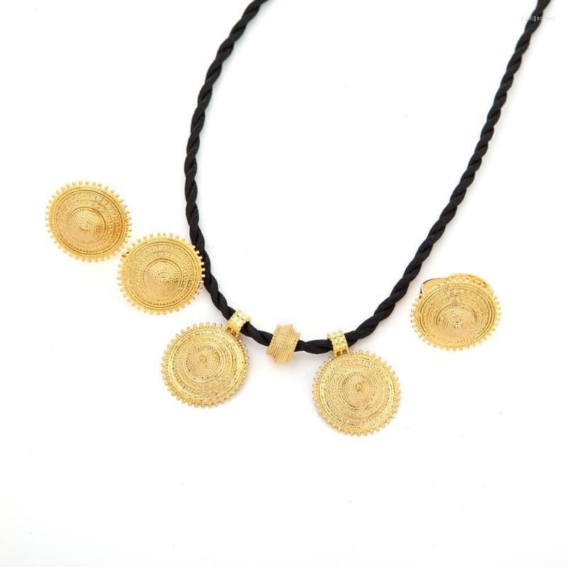 Necklace Earrings Set Ethiopian Jewelry Pendant Rope Earring Ring 24k Gold Color And Silver Eritrea Africa Wedding Engagement Ethiopia Sets, Picture shown
Necklace Earrings Set Ethiopian Jewelry Pendant Rope Earring Ring 24k Gold Color And Silver Eritrea Africa Wedding Engagement Ethiopia Sets, Picture shown