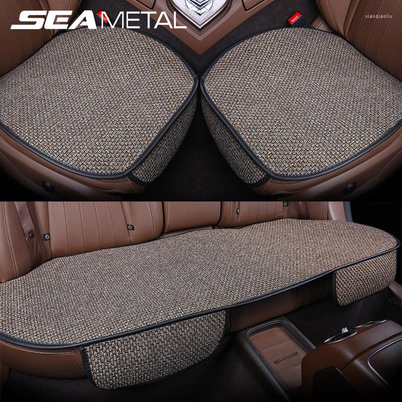 Car Seat Covers SEAMETAL Cover Flax Protector Universal Four Seasons Interior Seats Mats Automobile Cushion Auto Accessories
Car Seat Covers SEAMETAL Cover Flax Protector Universal Four Seasons Interior Seats Mats Automobile Cushion Auto Accessories