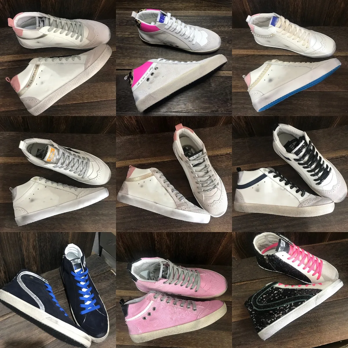 New release golden star sneakers Mid Slide star high top Sneaker casual shoes luxury Italy brand Trainers Sequin Classic White Do-old Dirty, Star50
New release golden star sneakers Mid Slide star high top Sneaker casual shoes luxury Italy brand Trainers Sequin Classic White Do-old Dirty, Star50
