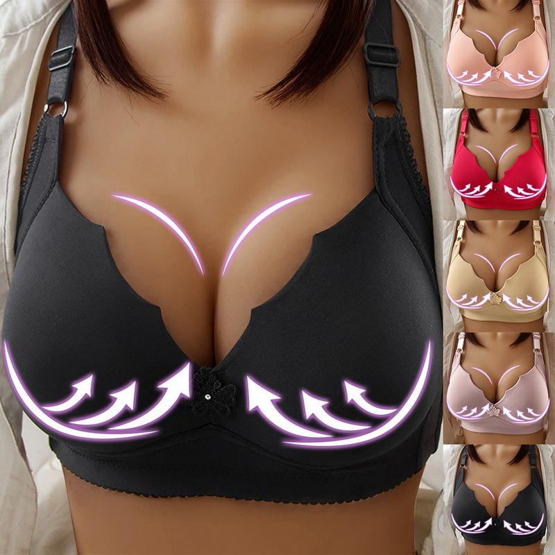 Bras Women's Plus Large Size Bra Soft Comfortable Wire Free Underwear Sexy Elegant Push Up Brassiere Solid Color Elastic BraletteBras, 9 asian size
Bras Women's Plus Large Size Bra Soft Comfortable Wire Free Underwear Sexy Elegant Push Up Brassiere Solid Color Elastic BraletteBras, 9 asian size