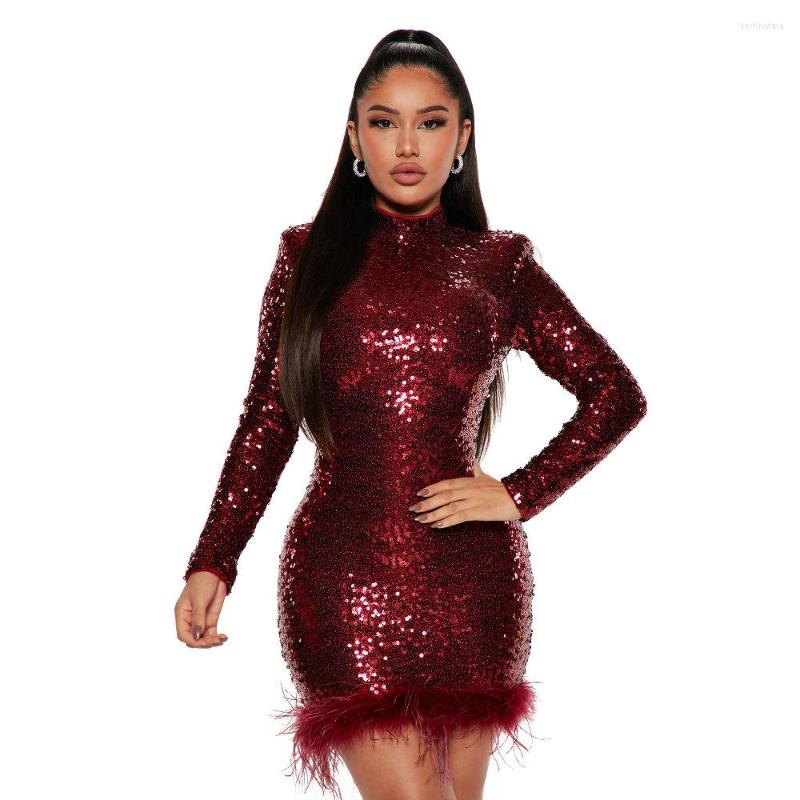 Casual Dresses Sexy Party Woman Bling Dress Long Sleeve Female Vestido European Style Mini Bodycon Banquet, Blue
Casual Dresses Sexy Party Woman Bling Dress Long Sleeve Female Vestido European Style Mini Bodycon Banquet, Blue