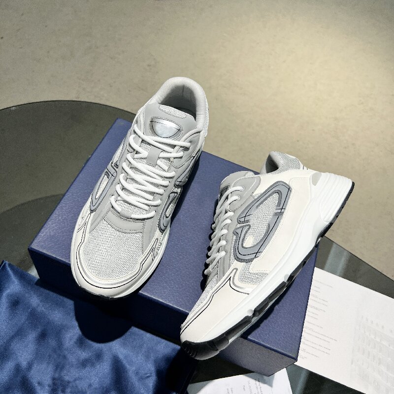 Designer B30 Sneakers Vintage Casual Shoes Men Women Trainers Oblique Technical Leather Reflective Sneaker Suede Fabric Mesh Shoe With Box
Designer B30 Sneakers Vintage Casual Shoes Men Women Trainers Oblique Technical Leather Reflective Sneaker Suede Fabric Mesh Shoe With Box