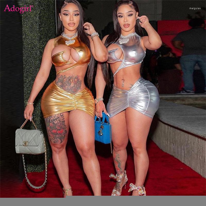 Casual Dresses Adogirl Y2K Style Gilding Mini Dress 2023 Summer Women Sexy Sleeveless Lace Up Hollow Out Pleated Bodycon Night Clubwear Robe, Gold
Casual Dresses Adogirl Y2K Style Gilding Mini Dress 2023 Summer Women Sexy Sleeveless Lace Up Hollow Out Pleated Bodycon Night Clubwear Robe, Gold