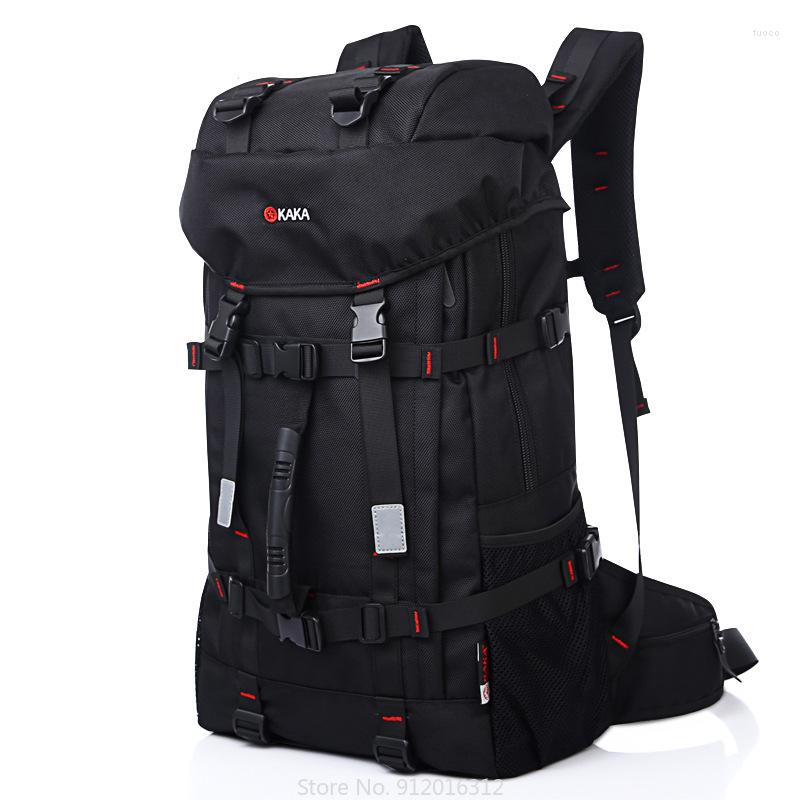 Backpack 55L Travel Men Outdoor Sports Waterproof Oxford Cloth Durable With Lock Climbing Trekking Hiking Bag, Black
Backpack 55L Travel Men Outdoor Sports Waterproof Oxford Cloth Durable With Lock Climbing Trekking Hiking Bag, Black