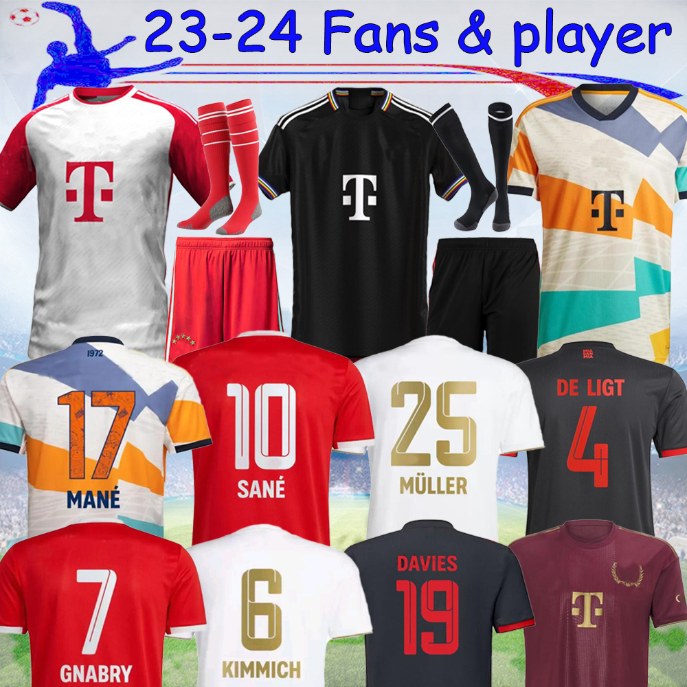 23 24 Player version baYern DE LIGT Soccer jersey man MANE JOAO CANCELO 50th kit SANE COMAN GNABRY DAVIES MULLER munich 2023 away kids Football shirt, 22-23 third player
23 24 Player version baYern DE LIGT Soccer jersey man MANE JOAO CANCELO 50th kit SANE COMAN GNABRY DAVIES MULLER munich 2023 away kids Football shirt, 22-23 third player