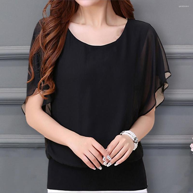 Women's Blouses Trendy Summer Blouse Pullover Batwing Sleeve Women T-shirt Soft Lightweight Top Garment, White
Women's Blouses Trendy Summer Blouse Pullover Batwing Sleeve Women T-shirt Soft Lightweight Top Garment, White