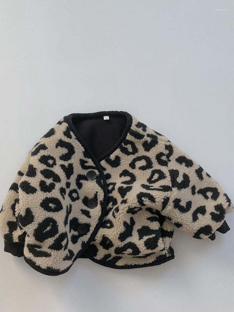 Jackets Korean Children's Clothing Autumn And Winter Version Of Foreign Leopard Pattern Lamb Fluff Thickened Coat For Boys Girls, Black
Jackets Korean Children's Clothing Autumn And Winter Version Of Foreign Leopard Pattern Lamb Fluff Thickened Coat For Boys Girls, Black