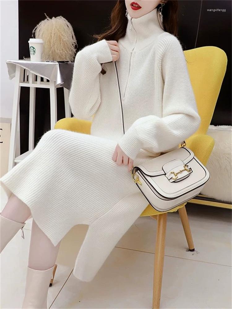 Women's Sweaters Hsa Long Bottoming Sweater Dress Over The Knee 2023 Autumn Winter TurtleneckThickened Turtleneck Knitted Women, Hfn22600 beige
Women's Sweaters Hsa Long Bottoming Sweater Dress Over The Knee 2023 Autumn Winter TurtleneckThickened Turtleneck Knitted Women, Hfn22600 beige