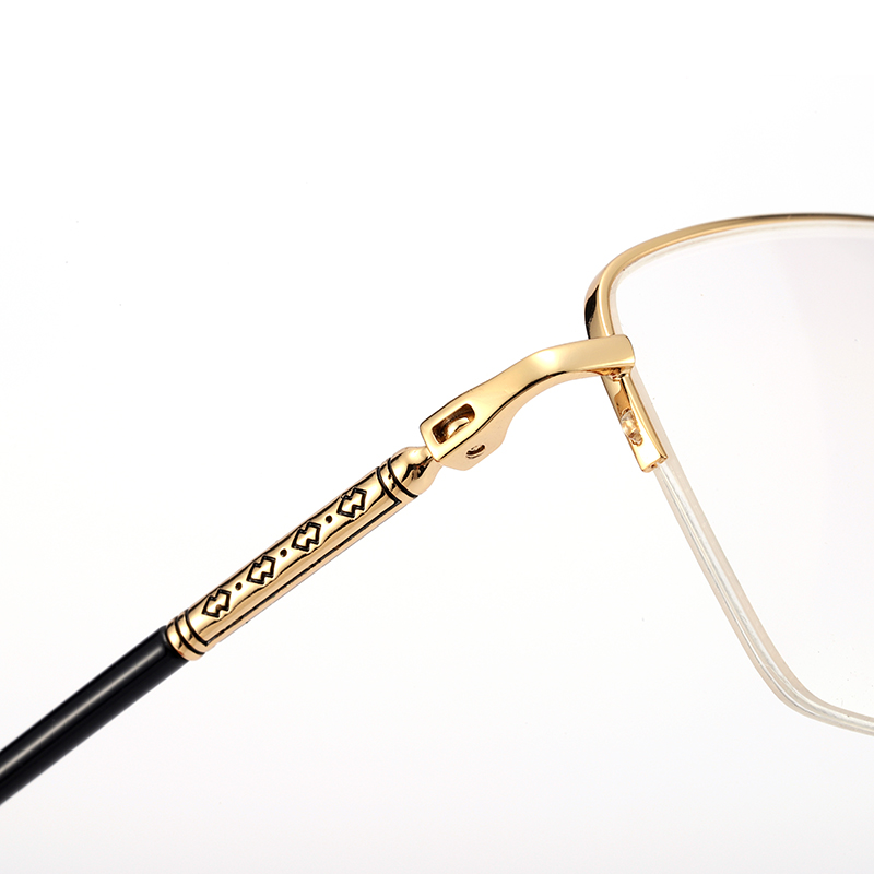 Pure Titanium ultra-light business half frame square mirror prescription mirror men's large frame big face temperament glasses personality simple look far look near
Pure Titanium ultra-light business half frame square mirror prescription mirror men's large frame big face temperament glasses personality simple look far look near