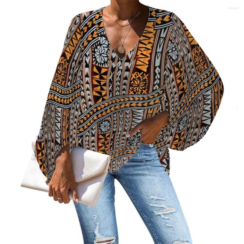 Women' Blouses Fashion Elegant And Youth Custom Lantern Sleeve Chiffon 2023 Summer Tops V-neck Woman' Polynesian Tribal Samoa Clothing, Wmy22120603b2-1
Women' Blouses Fashion Elegant And Youth Custom Lantern Sleeve Chiffon 2023 Summer Tops V-neck Woman' Polynesian Tribal Samoa Clothing, Wmy22120603b2-1
