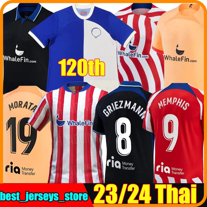 120th soccer jerseys 23/24 JOAO FELIX 2023 2024 MORATA M. LLORENTE Correa camiseta football shirt uniform men kids kit GRIEZMANN R. DE PAUL CARRASCO Atletico MadridS, Majing 21-22 fourth
120th soccer jerseys 23/24 JOAO FELIX 2023 2024 MORATA M. LLORENTE Correa camiseta football shirt uniform men kids kit GRIEZMANN R. DE PAUL CARRASCO Atletico MadridS, Majing 21-22 fourth