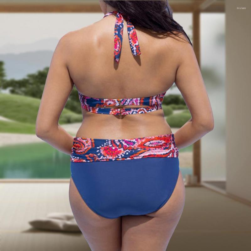 Women's Swimwear Bathing Suit Spandex Women Swimsuit Halter Comfortable Split Type, Blue
Women's Swimwear Bathing Suit Spandex Women Swimsuit Halter Comfortable Split Type, Blue