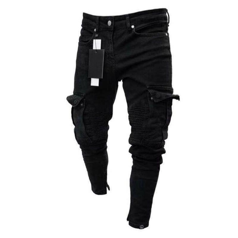 Pants Men's Jeans 2021Fashion Black Jean Men Denim Skinny Biker Destroyed Frayed Slim Fit Pocket Cargo Pencil Pants Plus Size S-3X Iocj
Pants Men's Jeans 2021Fashion Black Jean Men Denim Skinny Biker Destroyed Frayed Slim Fit Pocket Cargo Pencil Pants Plus Size S-3X Iocj
