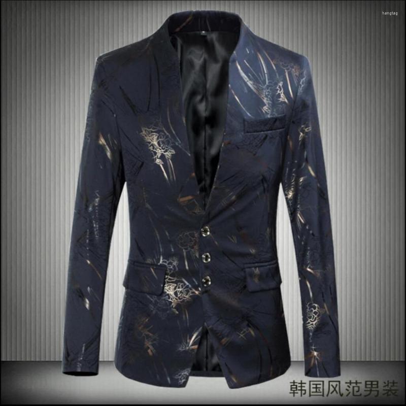 Men's Suits -6xl Spring Men Stand Collar Suit Slim Youth Pattern Small Hairstylist Nightclub Bar Plus Size Casual Blazers Coat
Men's Suits -6xl Spring Men Stand Collar Suit Slim Youth Pattern Small Hairstylist Nightclub Bar Plus Size Casual Blazers Coat