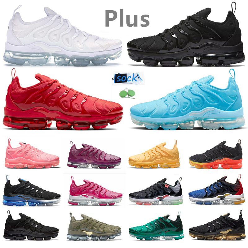 Tn Plus Mens Running Shoes University Blue Triple Black White Red Since 1972 Royal Atlanta Yolk Yellow Orange Gradients Cherry Men Women Trainers Sports Sneakers
