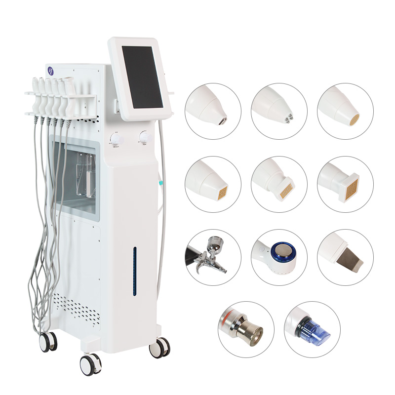 Dermabrasion Multi-Functional Beauty Equipment Diamond Machine Ice Hammer Beauty instrument And Fractional Handle