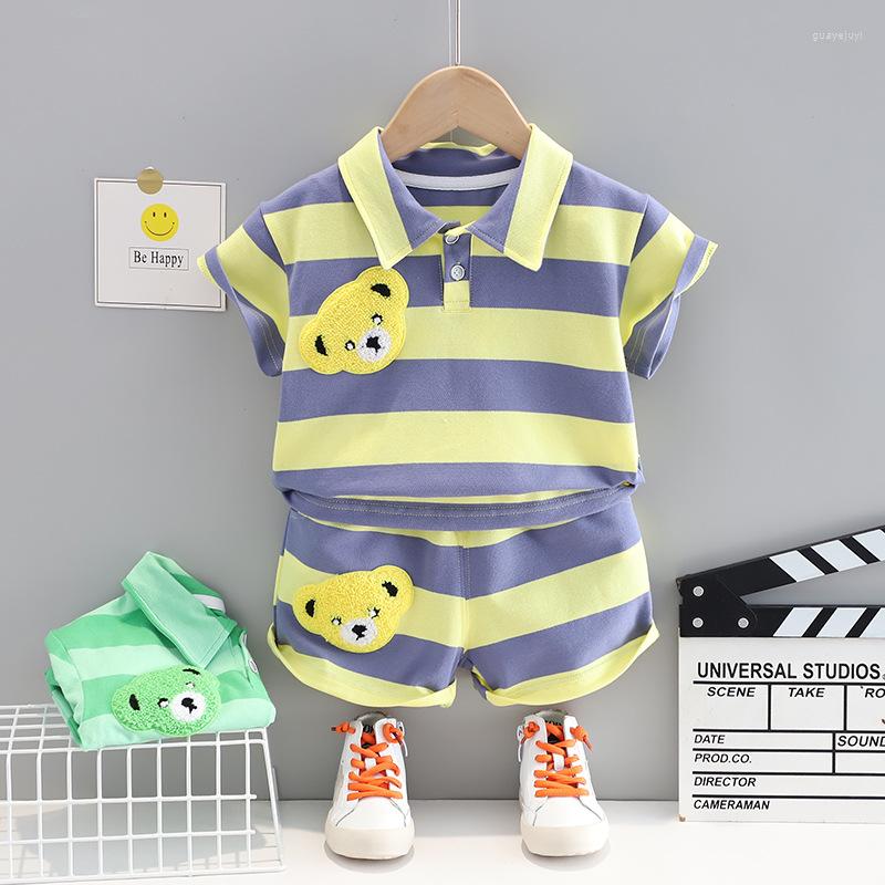 Clothing Sets 9M-6T Boys Summer Clothes Kids Set Toddler Boy Outfits Baby 2 Piece Tshirts And Shorts, Yellow 
Clothing Sets 9M-6T Boys Summer Clothes Kids Set Toddler Boy Outfits Baby 2 Piece Tshirts And Shorts, Yellow
