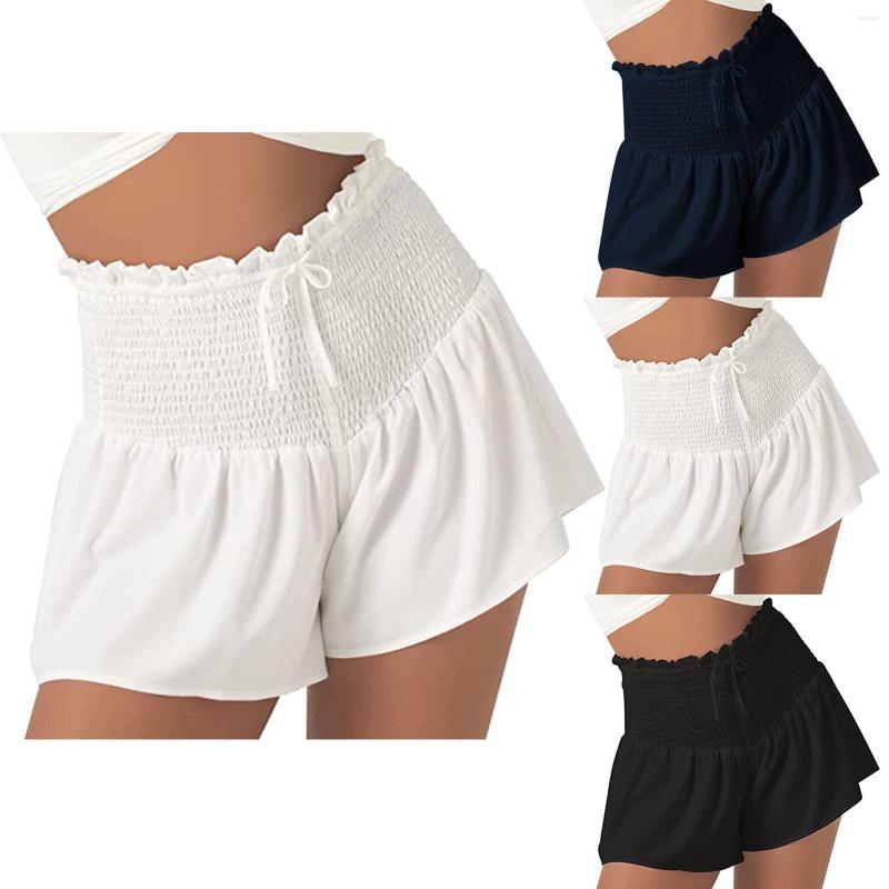 Women' Shorts High Waist Draped Loose Pure Color Fashion Women Casual Drawstring Summer Bottoms, Black
Women' Shorts High Waist Draped Loose Pure Color Fashion Women Casual Drawstring Summer Bottoms, Black