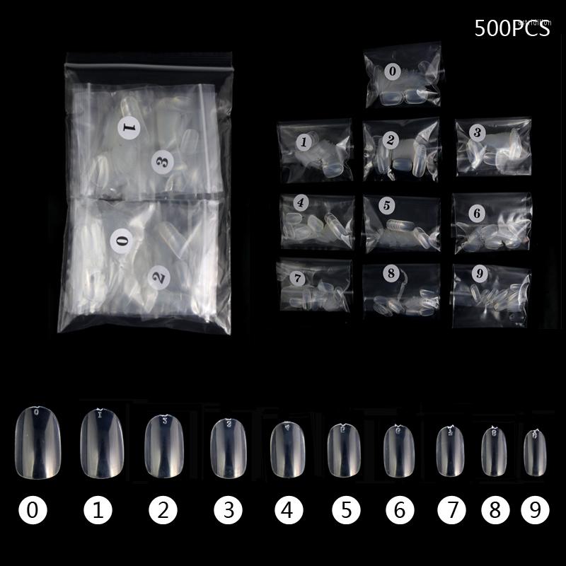 False Nails 500 Full Coverage Fake Short Oval Natural White/clear 10 Size Press On, 58z500
False Nails 500 Full Coverage Fake Short Oval Natural White/clear 10 Size Press On, 58z500