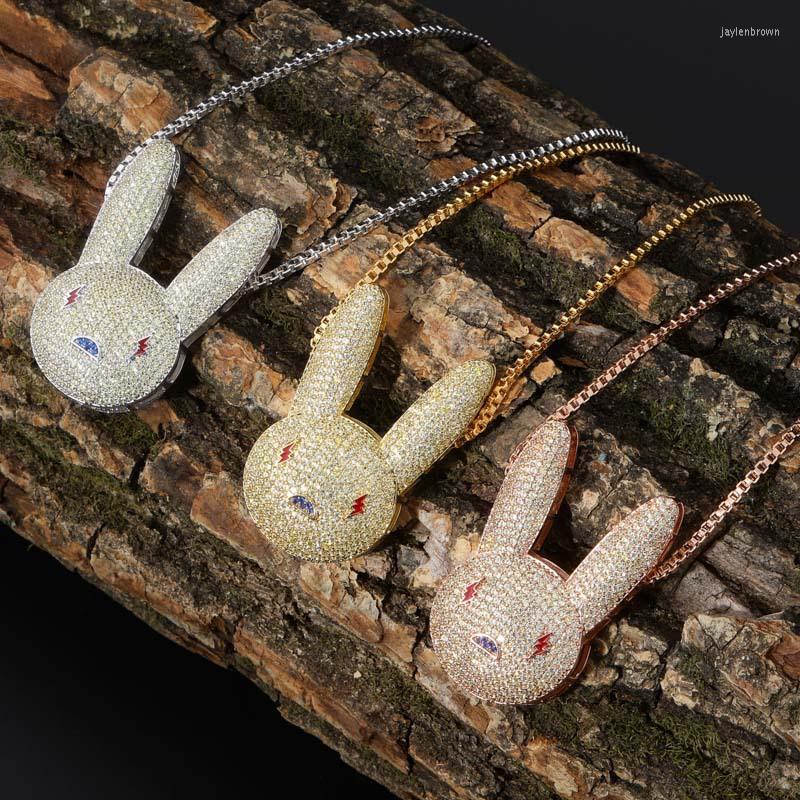 Pendant Necklaces Bling Iced Out Bad Cubic Zirconia Necklace For Men's Women Gifts Fashion Hip Hop Jewelry
Pendant Necklaces Bling Iced Out Bad Cubic Zirconia Necklace For Men's Women Gifts Fashion Hip Hop Jewelry