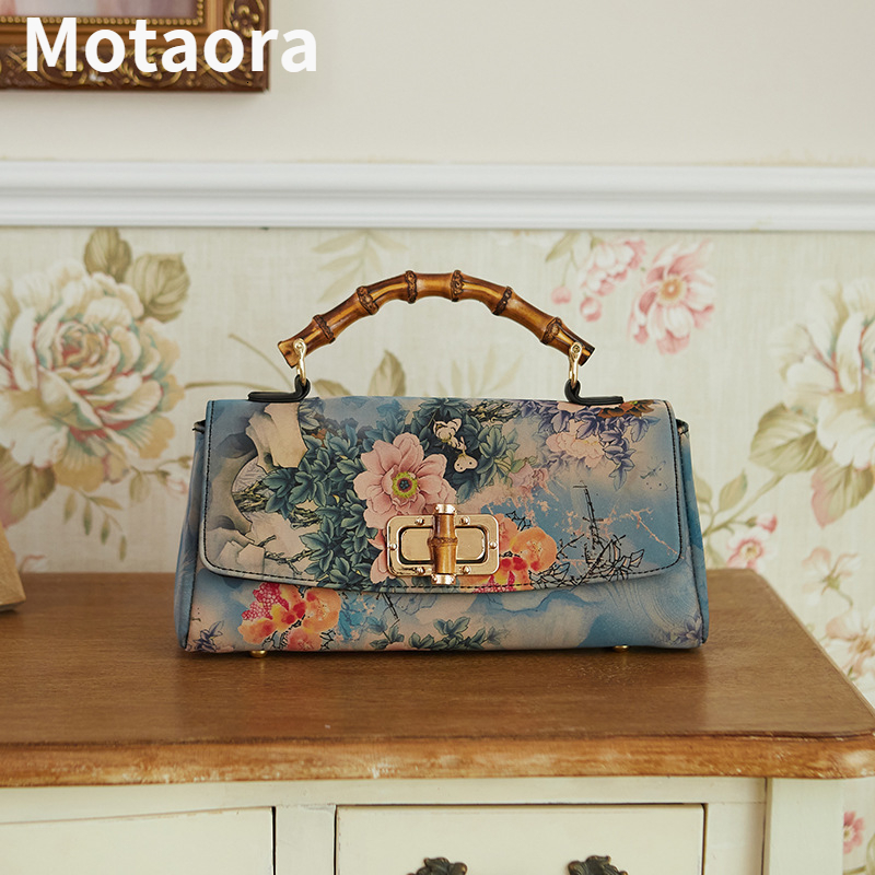 Evening Bags MOTAORA Vintage Cheongsam Leather Handbag Women Boston Bag Luxury Designer Handmade Ladies Shoulder 230313, Yellow
Evening Bags MOTAORA Vintage Cheongsam Leather Handbag Women Boston Bag Luxury Designer Handmade Ladies Shoulder 230313, Yellow