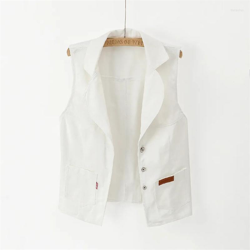 Women' Vests Denim Vest Women 2023 Spring Autumn Sleeveless White Jeans Jacket Female Coat Summer Waistcoat Top Outwear
Women' Vests Denim Vest Women 2023 Spring Autumn Sleeveless White Jeans Jacket Female Coat Summer Waistcoat Top Outwear