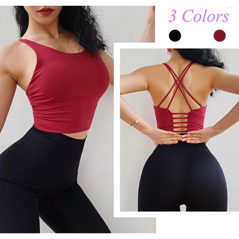 Yoga Outfit Summer Women' Sports Bra Tight Elastic Gym Bralette Sexy Beautiful Back Shockproof Gather Fitness Underwear With Chest Pad, Red
Yoga Outfit Summer Women' Sports Bra Tight Elastic Gym Bralette Sexy Beautiful Back Shockproof Gather Fitness Underwear With Chest Pad, Red