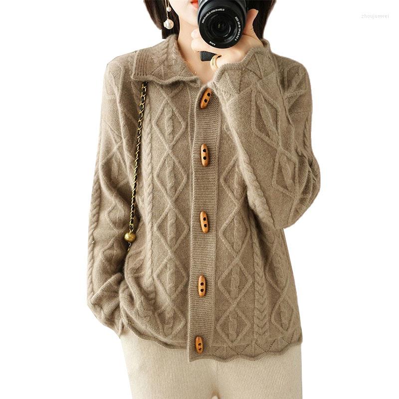 Women' Knits Autumn Fashion Knitted Cardigan Women Long Sleeve Loose All-Match Single Breasted Casual Short Sweater Tops Ladies, Beige
Women' Knits Autumn Fashion Knitted Cardigan Women Long Sleeve Loose All-Match Single Breasted Casual Short Sweater Tops Ladies, Beige