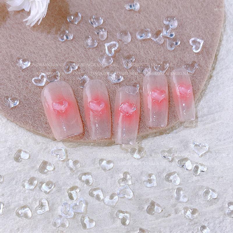 Nail Art Decorations 100pcs/Bag Resin Clear Heart Charms 4/6/8mm Love-Heart Flat Bottom Rhinestone Decoration 1# Korea Crystal Diamond ZCF-1
Nail Art Decorations 100pcs/Bag Resin Clear Heart Charms 4/6/8mm Love-Heart Flat Bottom Rhinestone Decoration 1# Korea Crystal Diamond ZCF-1