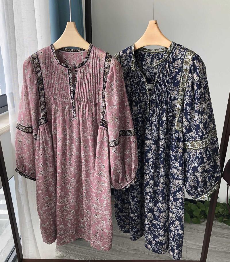 Casual Dresses 2023 Spring And Summer Cotton Women Vintage Floral Printing Knee-Length Fashion Retro Mini Dress, A purple
Casual Dresses 2023 Spring And Summer Cotton Women Vintage Floral Printing Knee-Length Fashion Retro Mini Dress, A purple